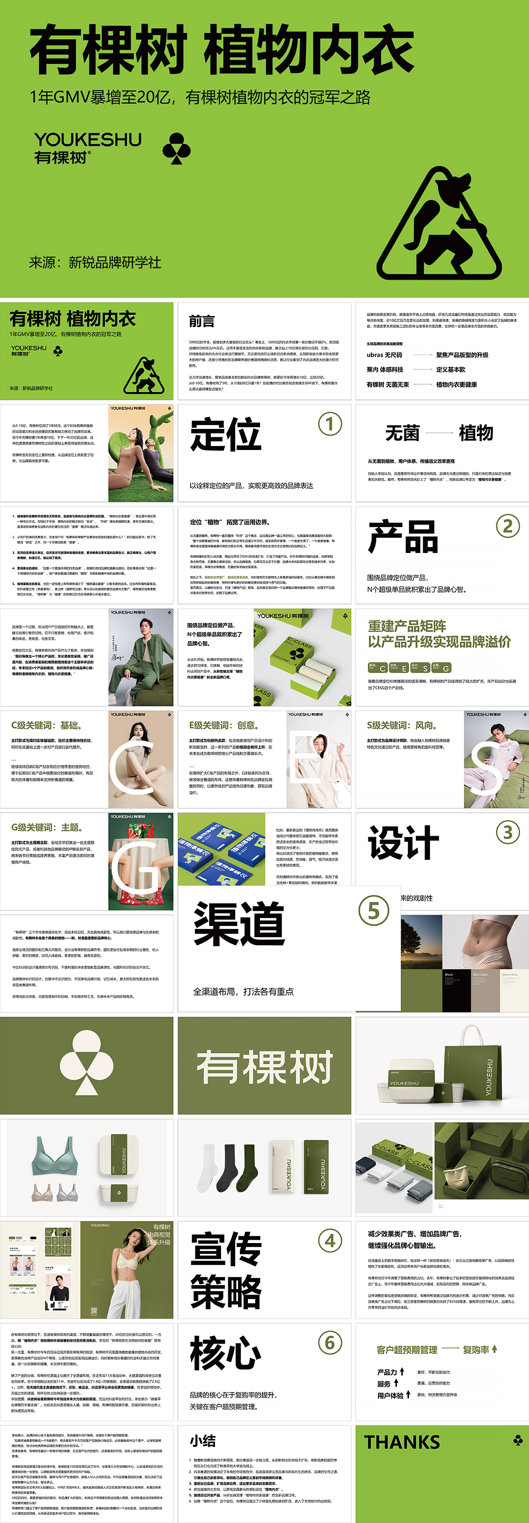 YOUKESHU有棵树植物内衣品牌手册