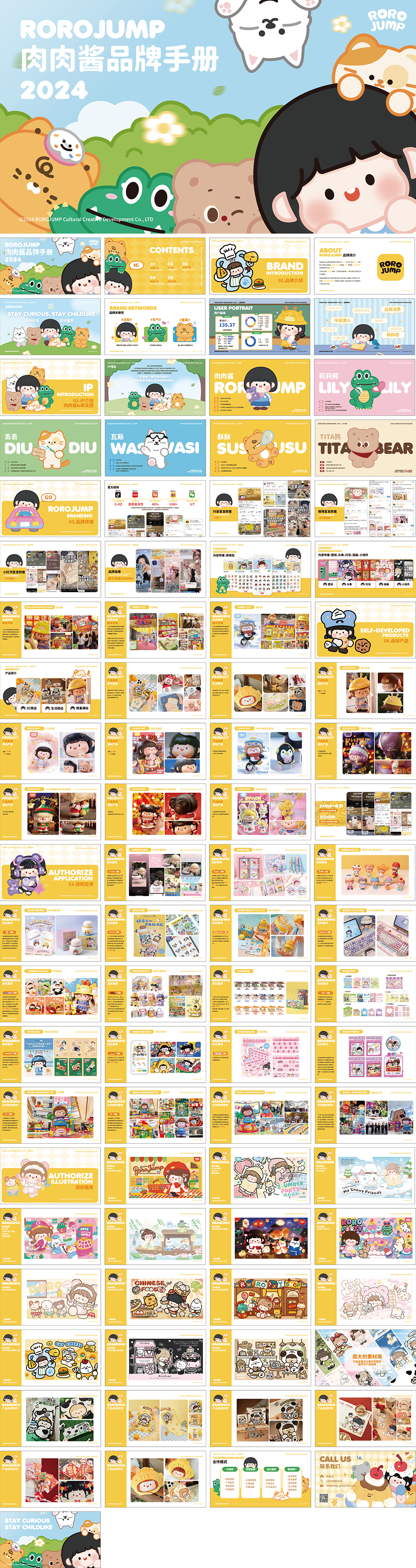 ROROJUMP肉肉酱IP品牌手册