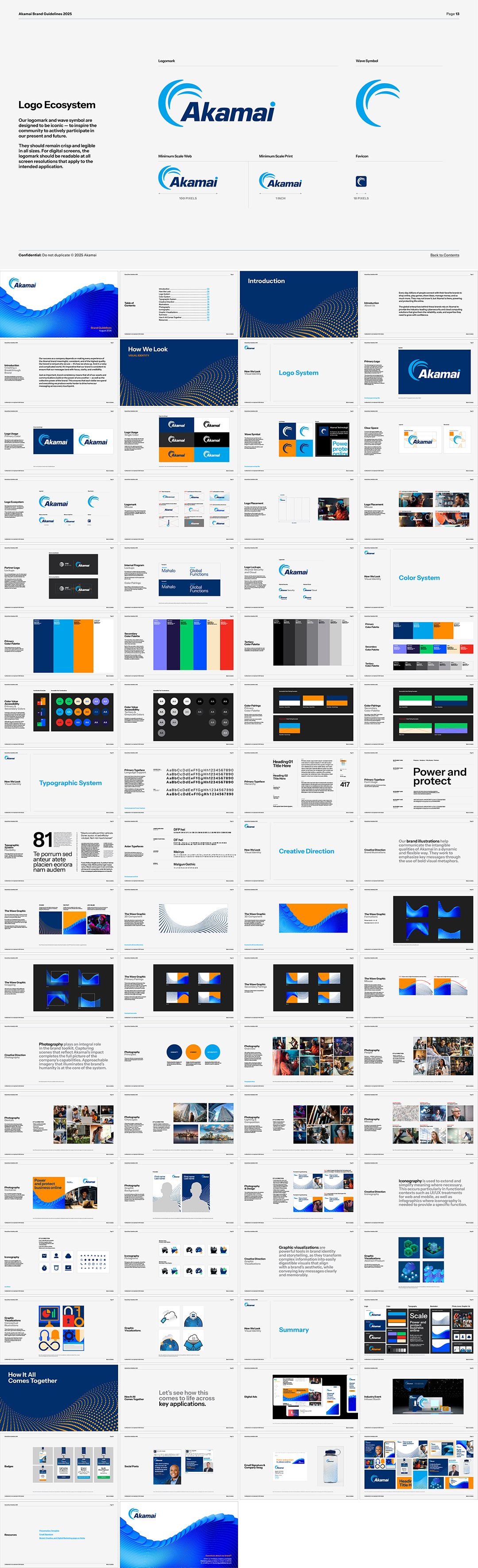 美国Akamai网络服务商品牌VI手册