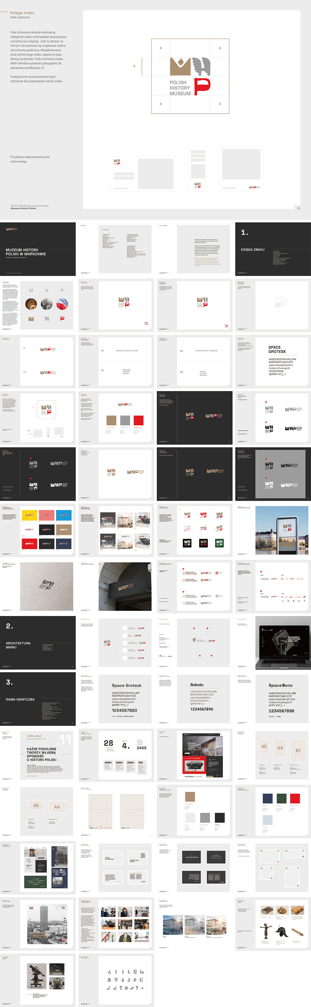 波兰Polish History Museum历史博物馆VI手册