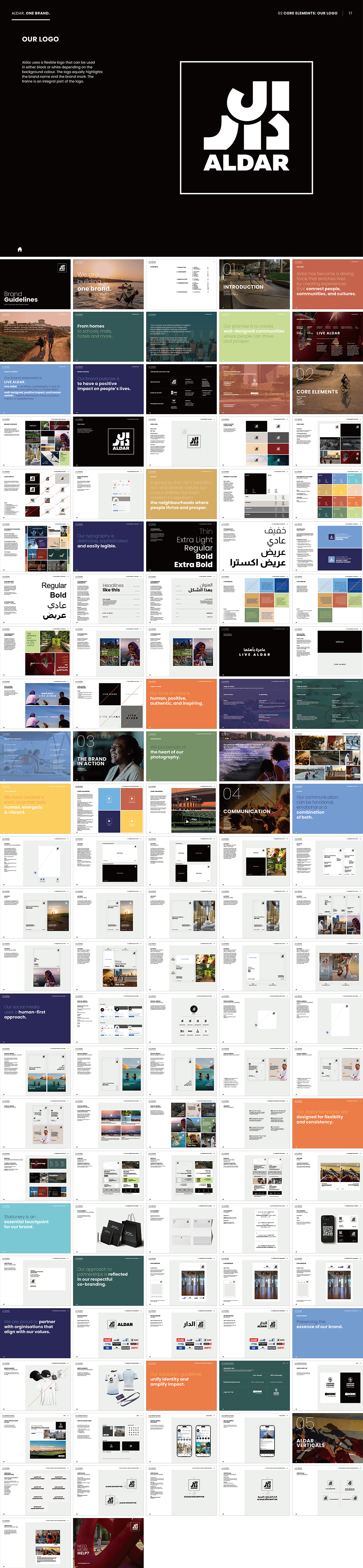 阿联酋ALDAR地产集团VI手册