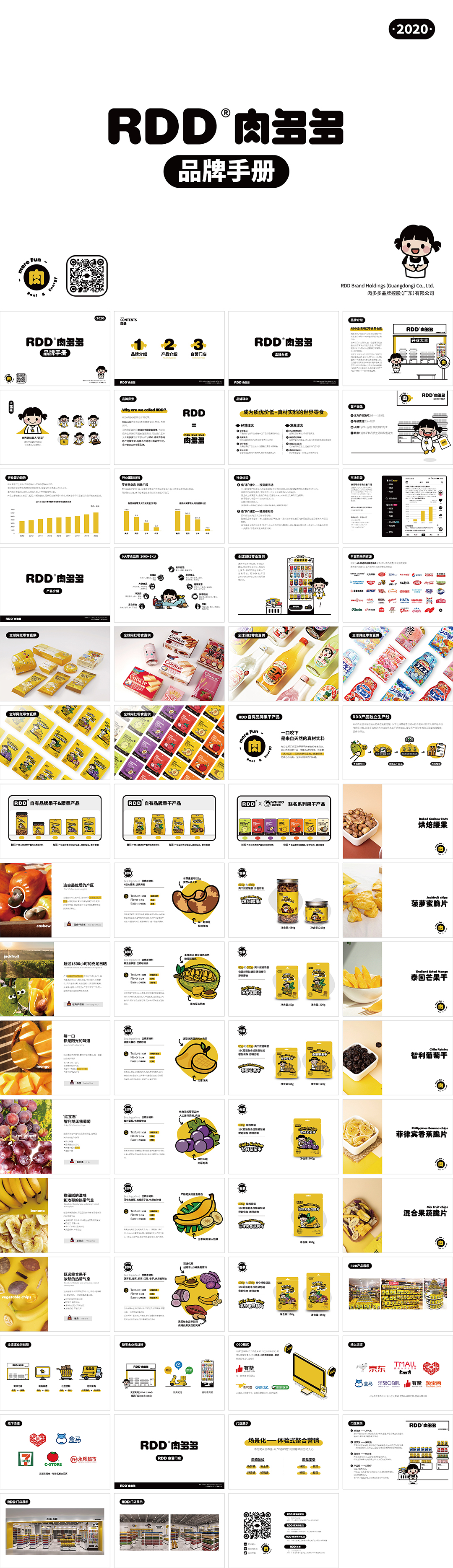 RDD肉多多网红零食集合店品牌手册