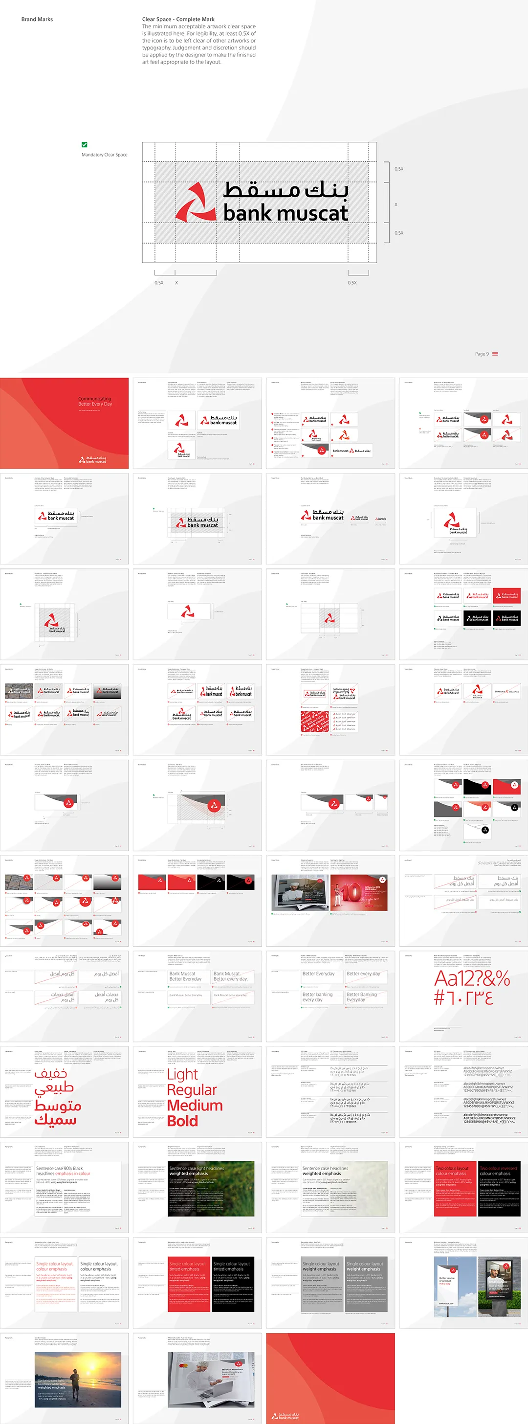 苏丹BANK MUSCAT阿曼马斯喀特银行VI手册