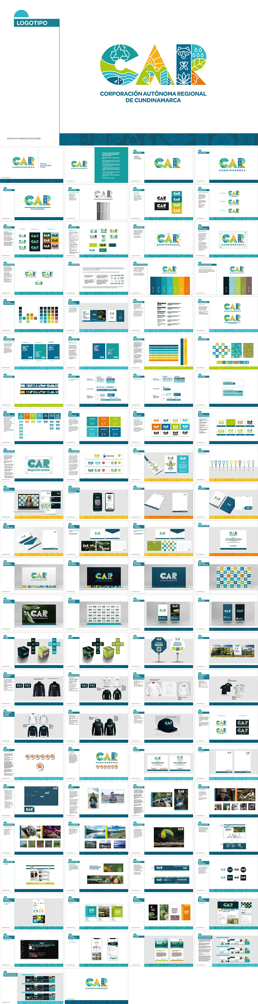 哥伦比亚Cundinamarca昆迪纳马卡省品牌VI手册