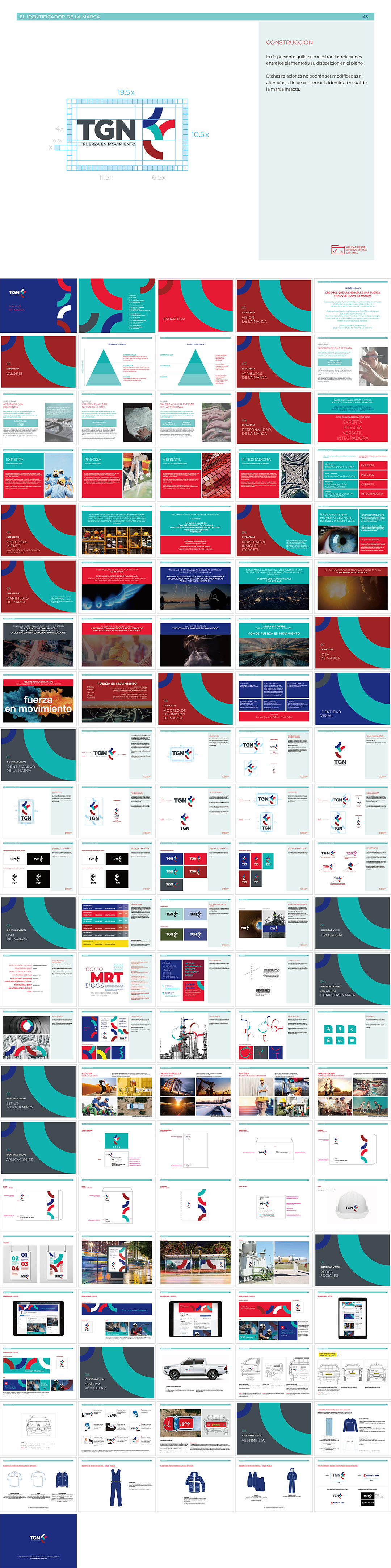 阿根廷TGN北方天然气运输公司品牌VI手册