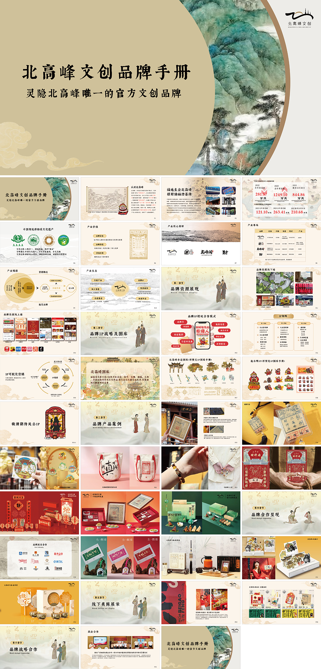 北高峰文创品牌手册