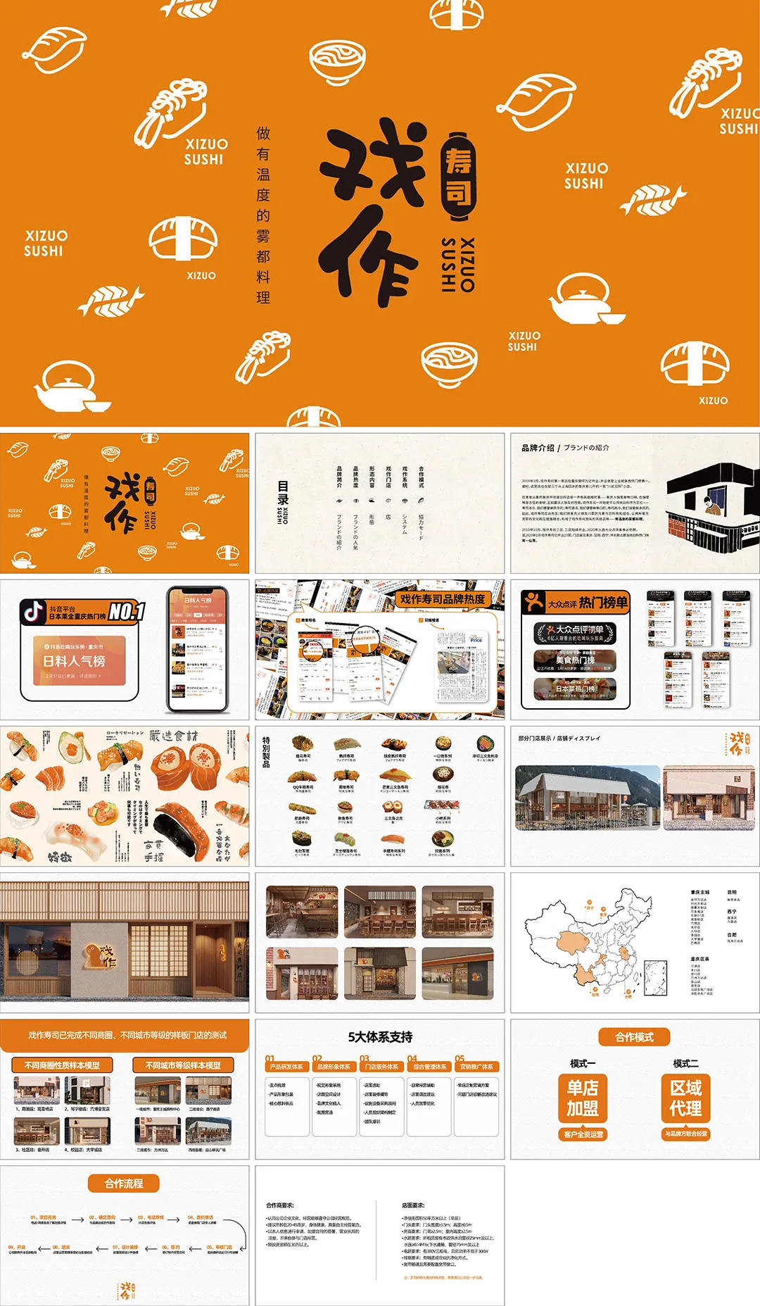 戏作寿司品牌手册