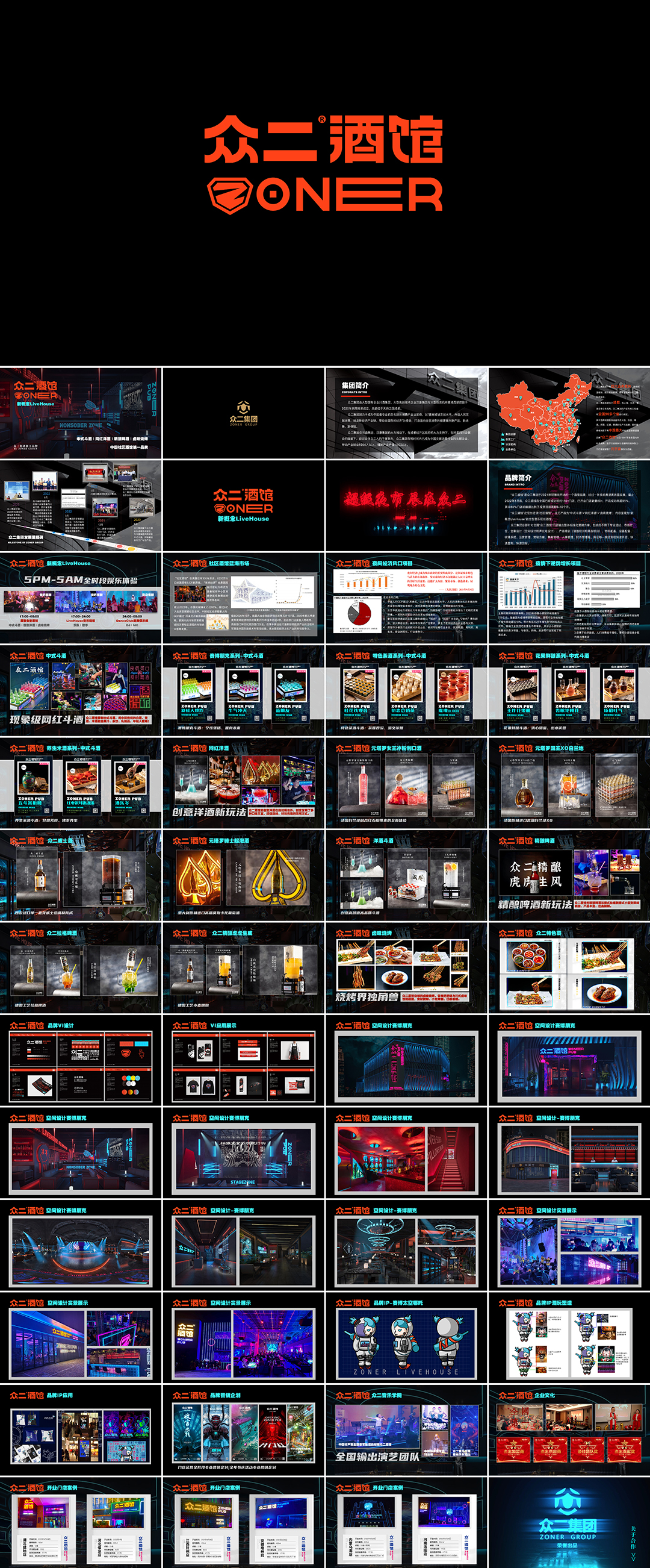 ZONER PUB众二酒馆品牌手册