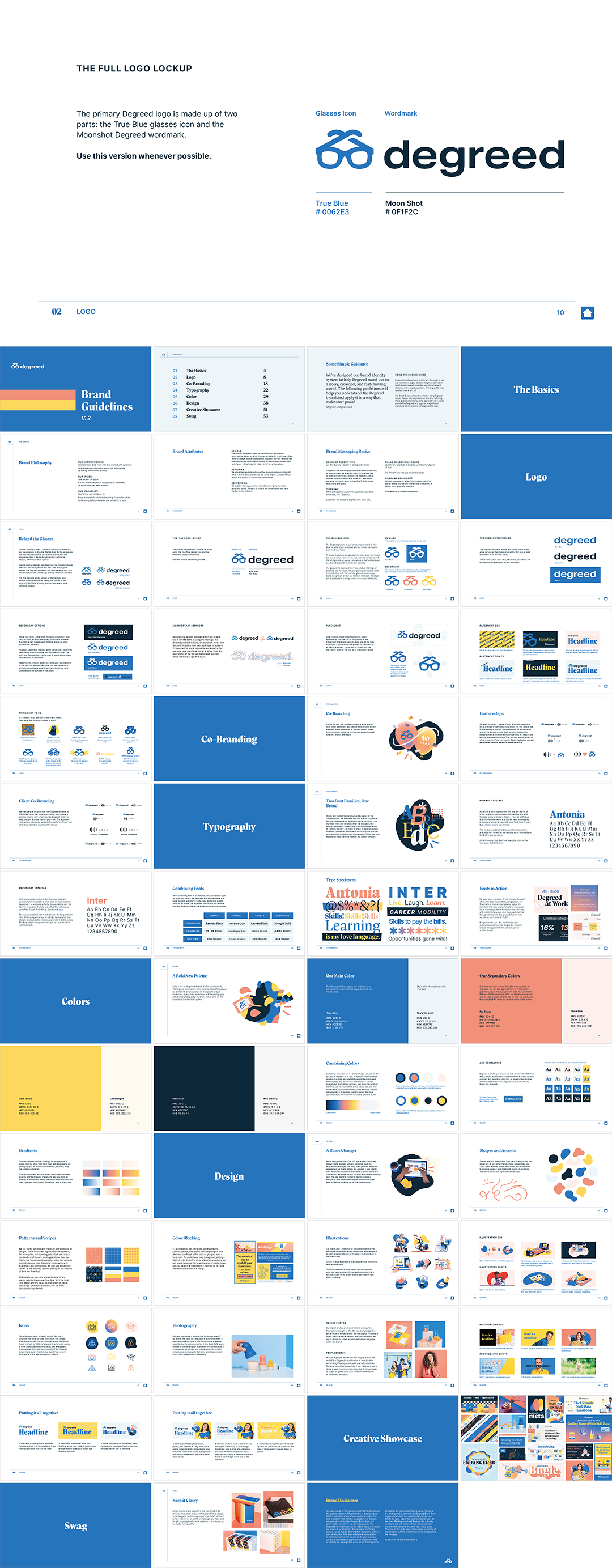 美国DEGREED教育科技公司VI手册