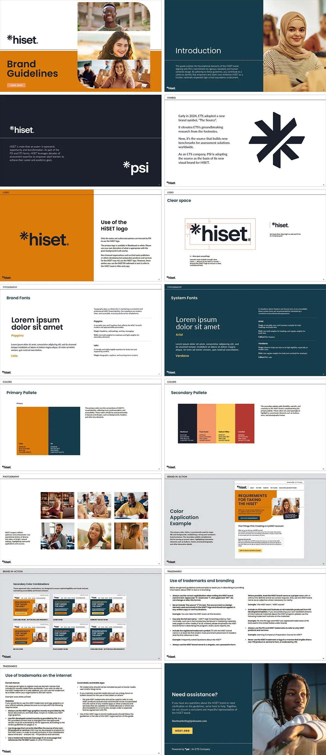 美国HiSET高中同等学历考试视觉规范