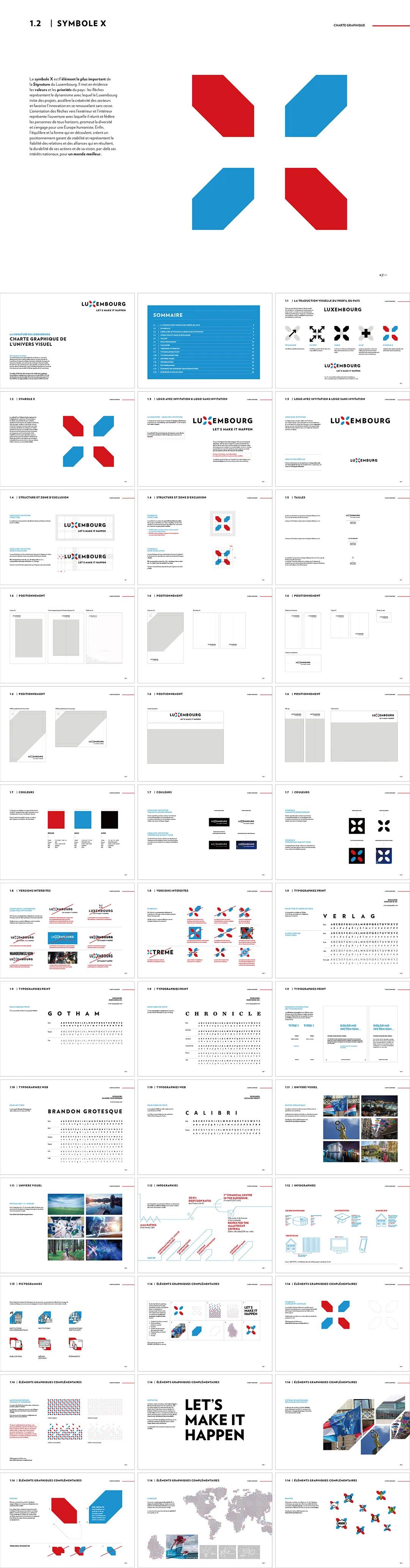 卢森堡Luxembourg城市品牌VI手册