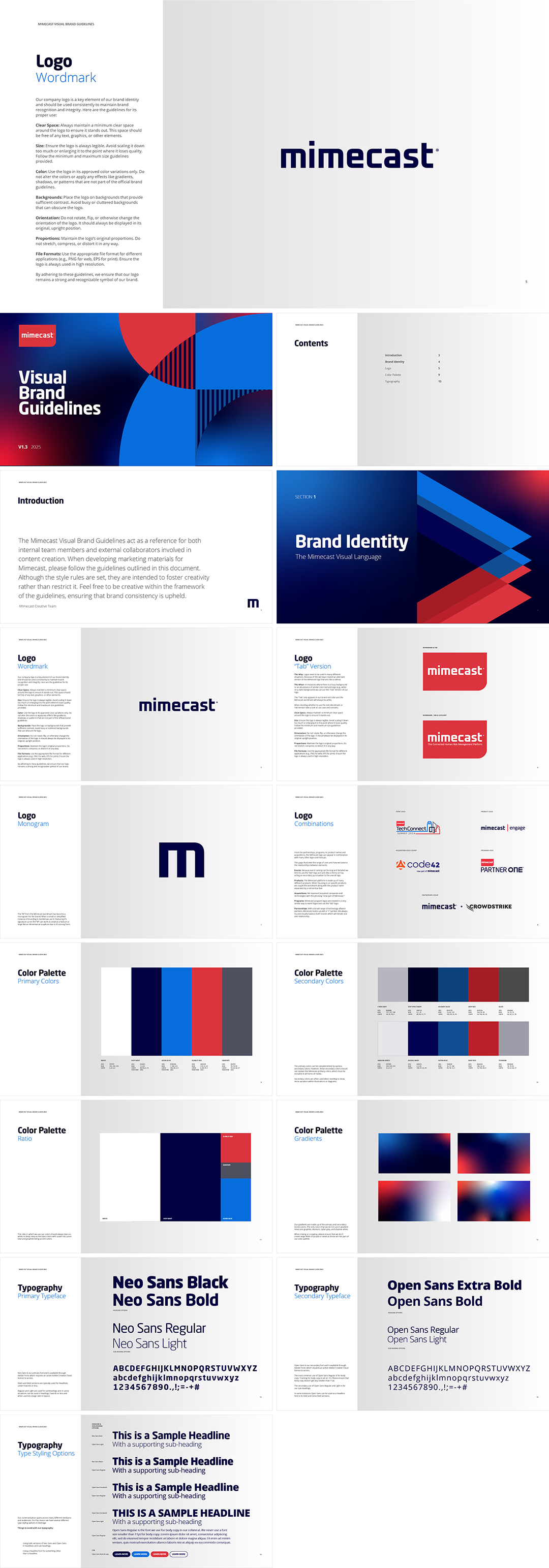 英国Mimecast网络安全公司视觉基础规范