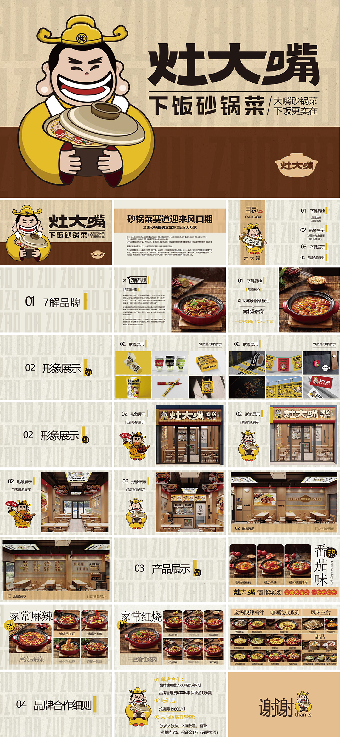 灶大嘴砂锅下饭菜品牌手册