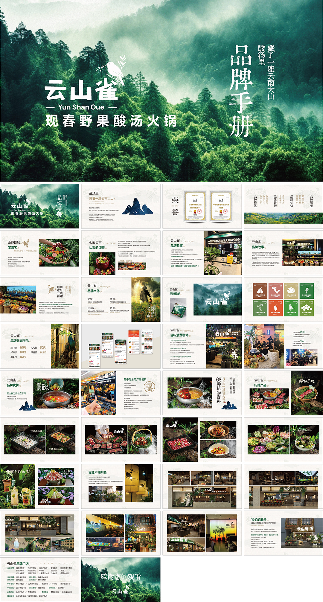 云山雀云南酸汤火锅品牌手册