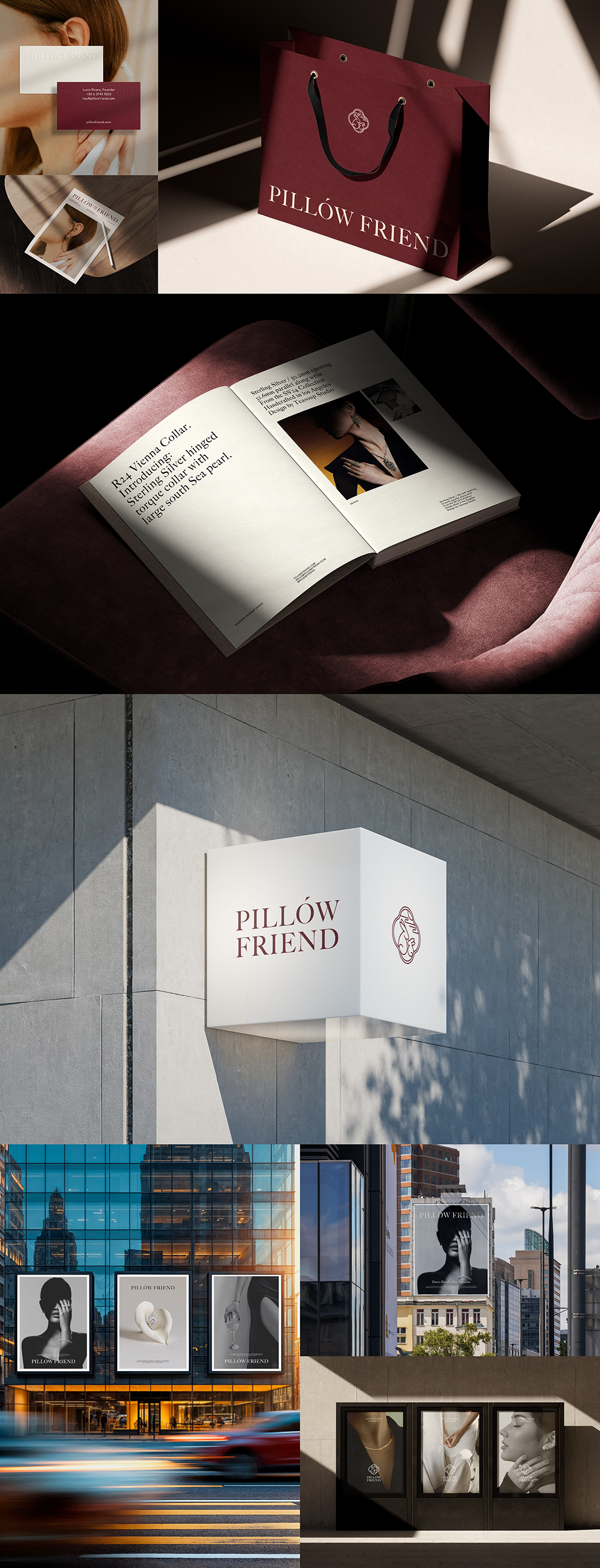 时尚饰品品牌VI应用样机