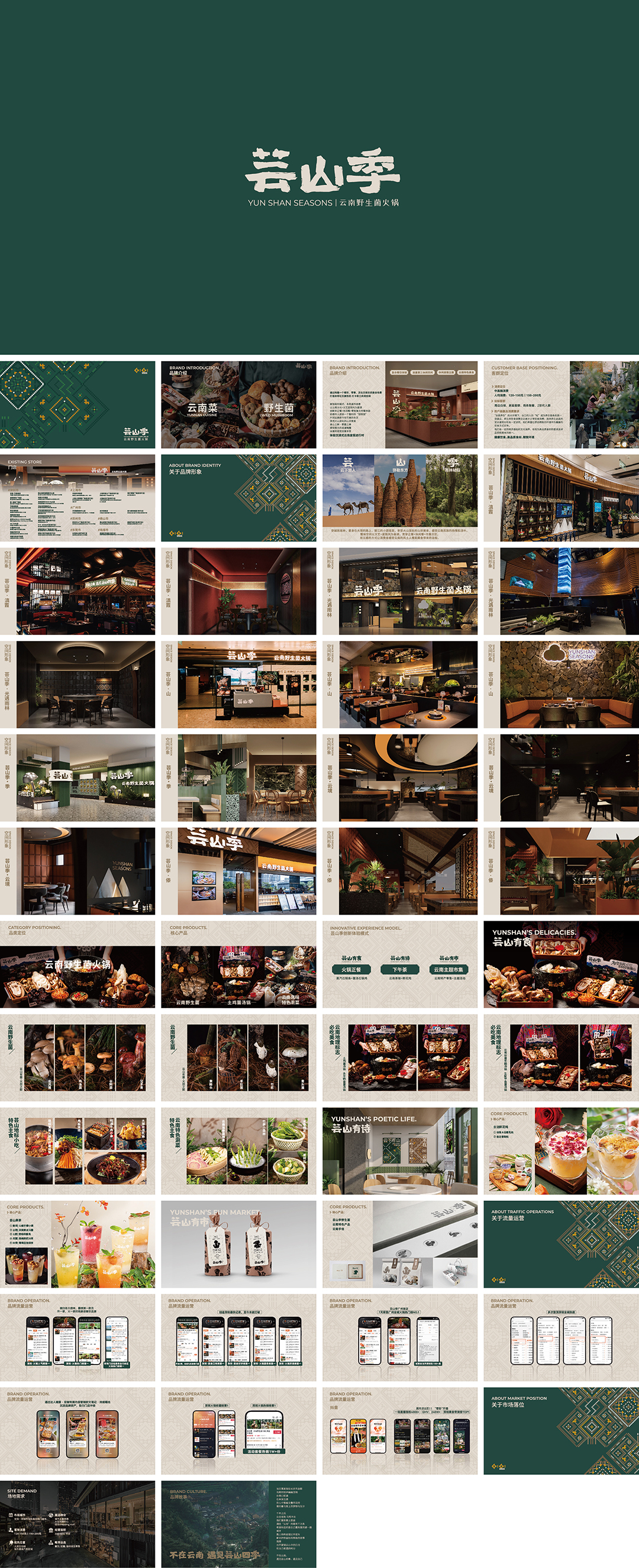 YUNSHAN SEASONS芸山季·云南野生菌火锅品牌手册