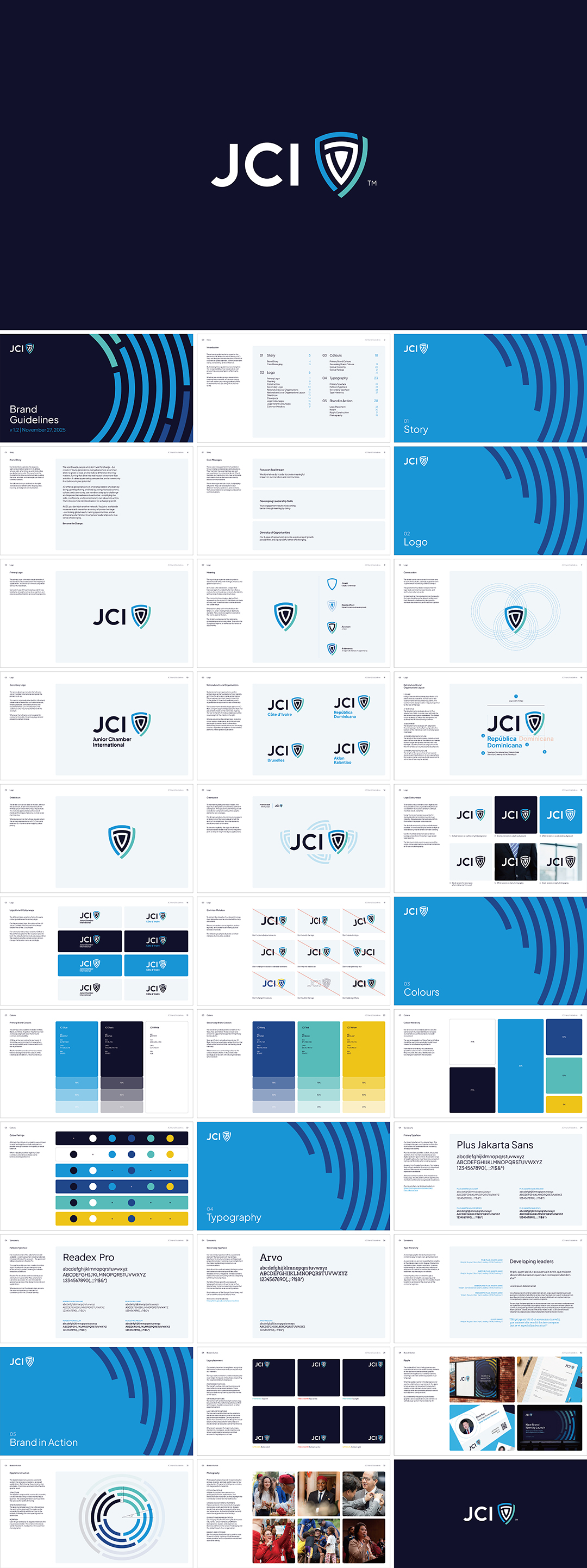 美国Junior Chamber International国际青年商会VI手册