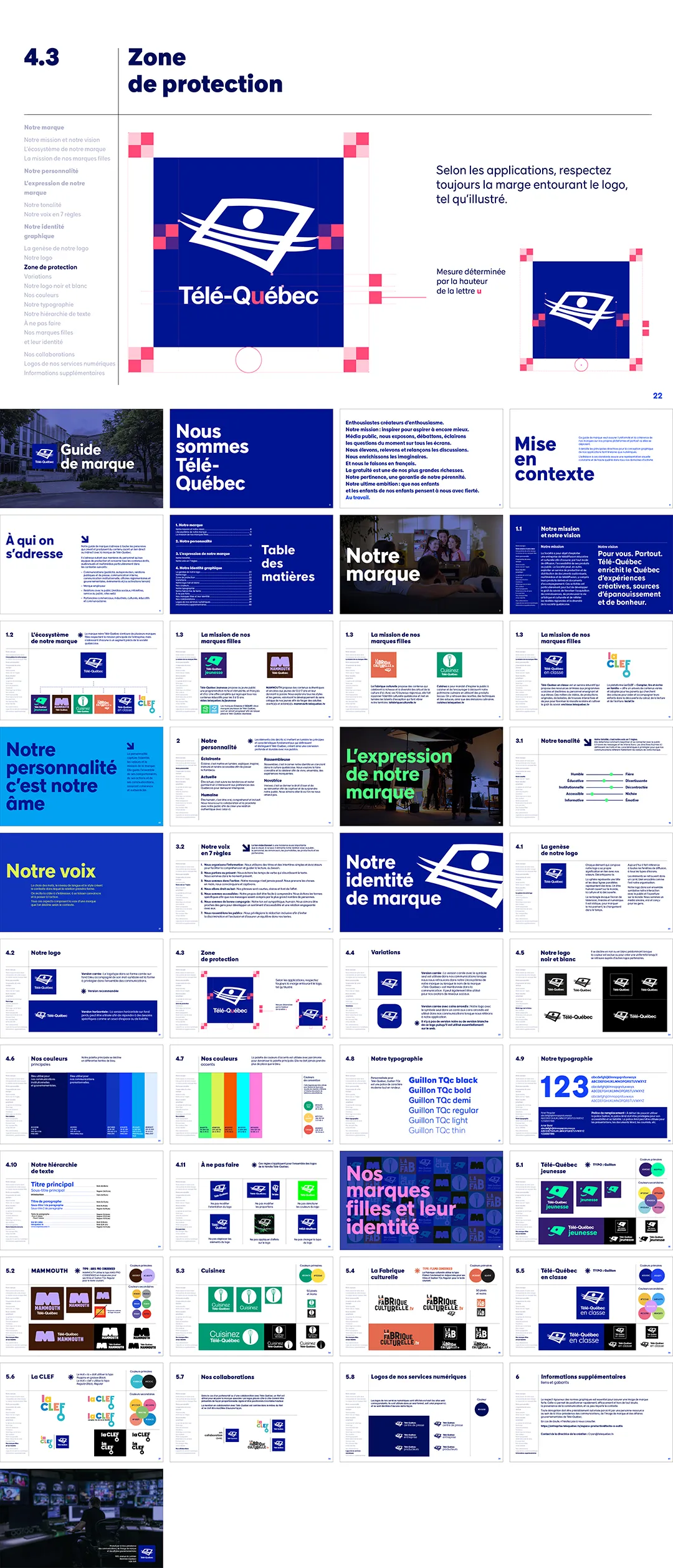 加拿大tele-quebec公共法语教育文化电视台VI手册