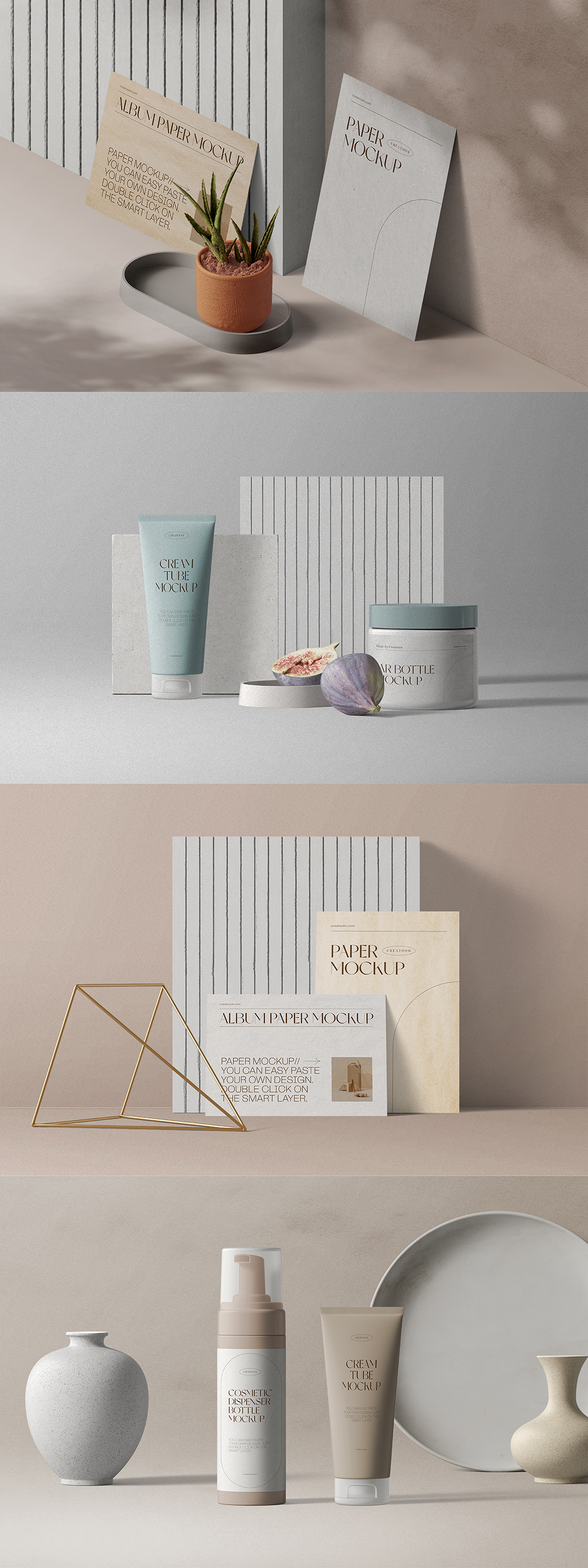 化妆品品牌VI应用样机