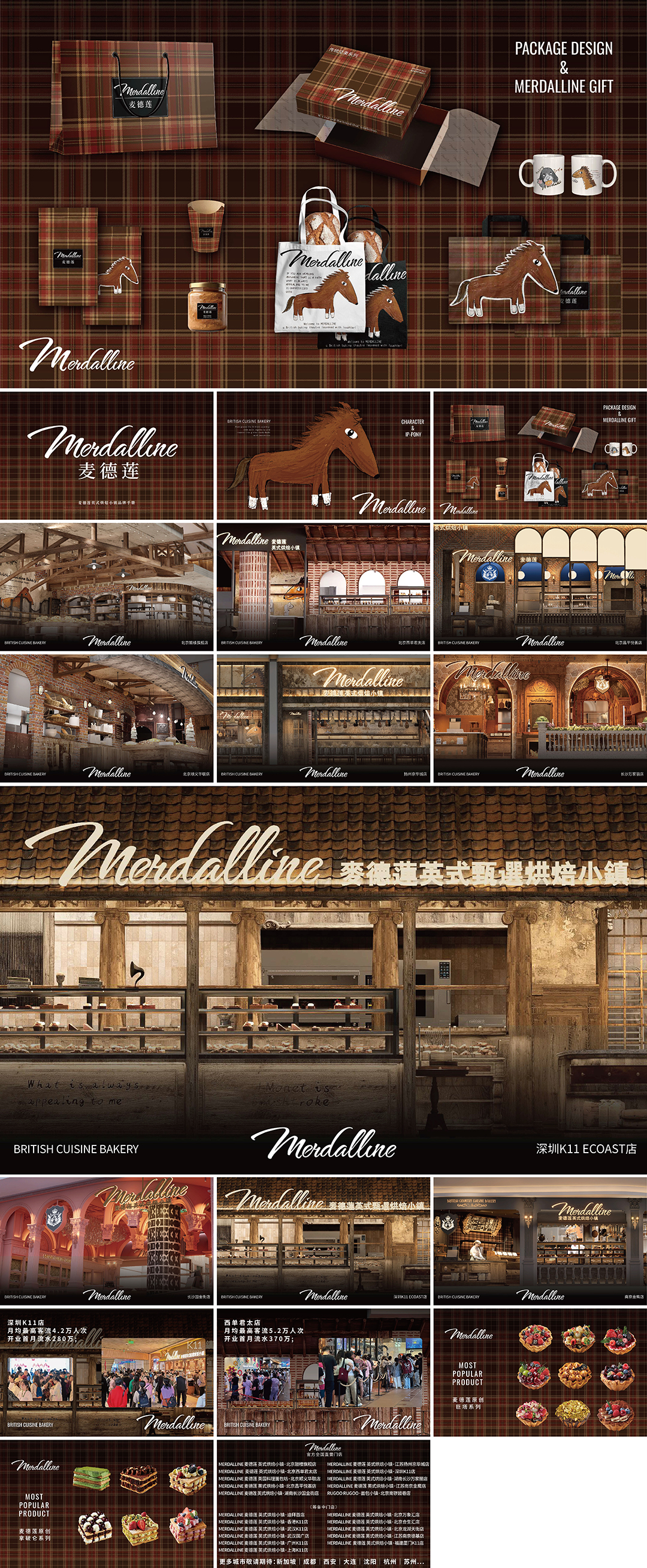 麦德莲英式烘培小镇品牌手册
