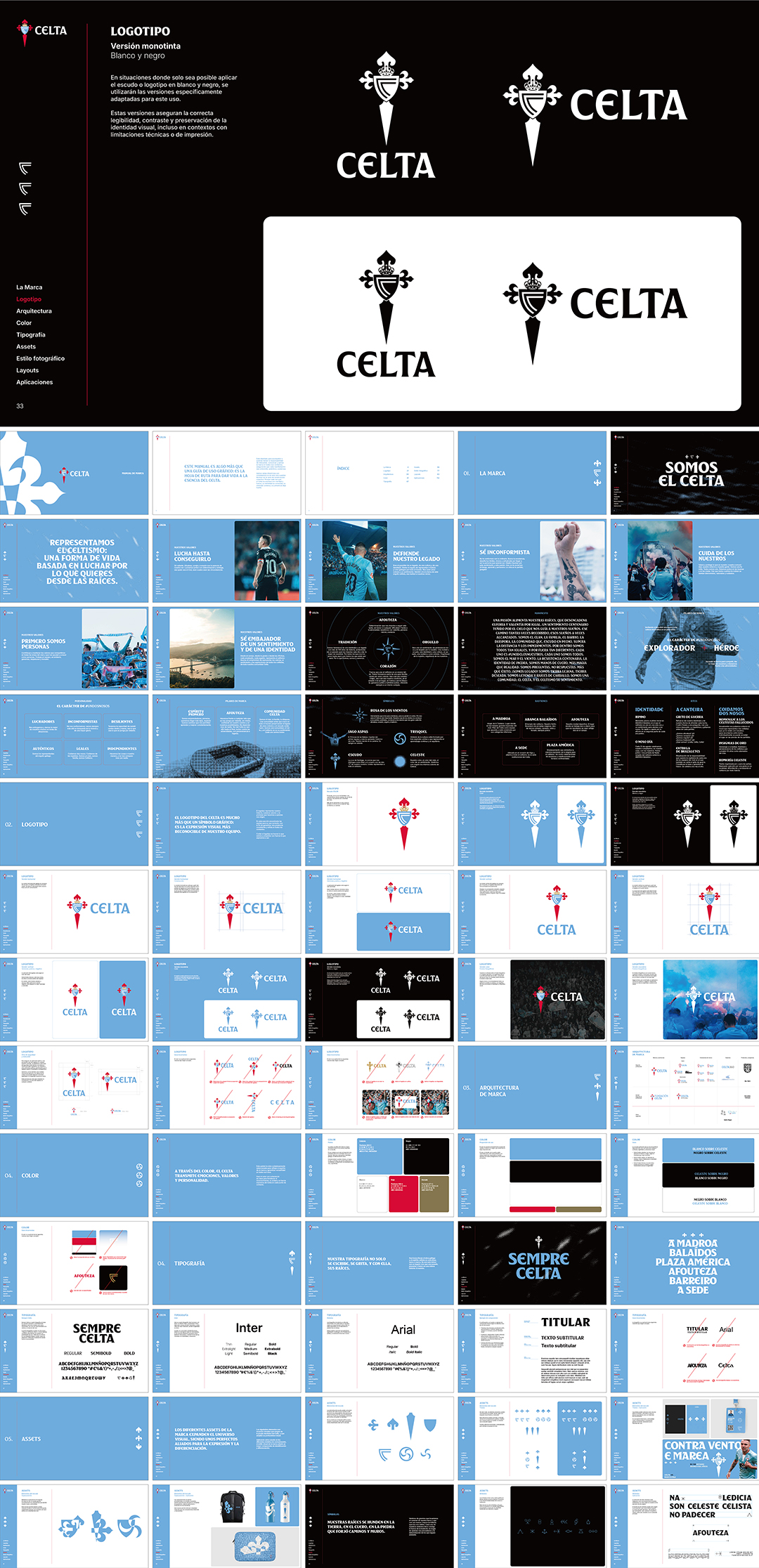西班牙REAL CLUB CELTA DE VIGO维戈塞尔塔足球俱乐部VI手册