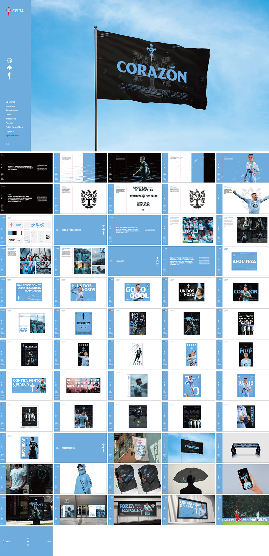 西班牙REAL CLUB CELTA DE VIGO维戈塞尔塔足球俱乐部VI手册