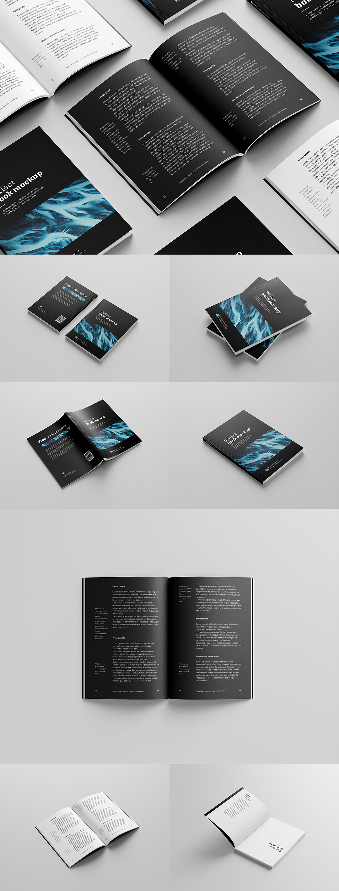 高品质画册书籍宣传册样机