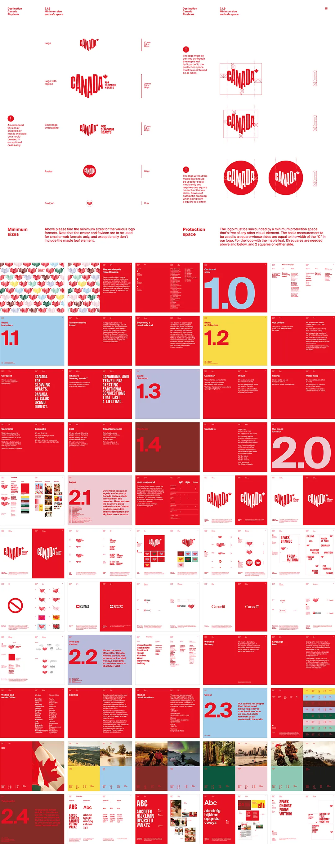 加拿大DESTINATION CANADA加拿大旅游局VI手册