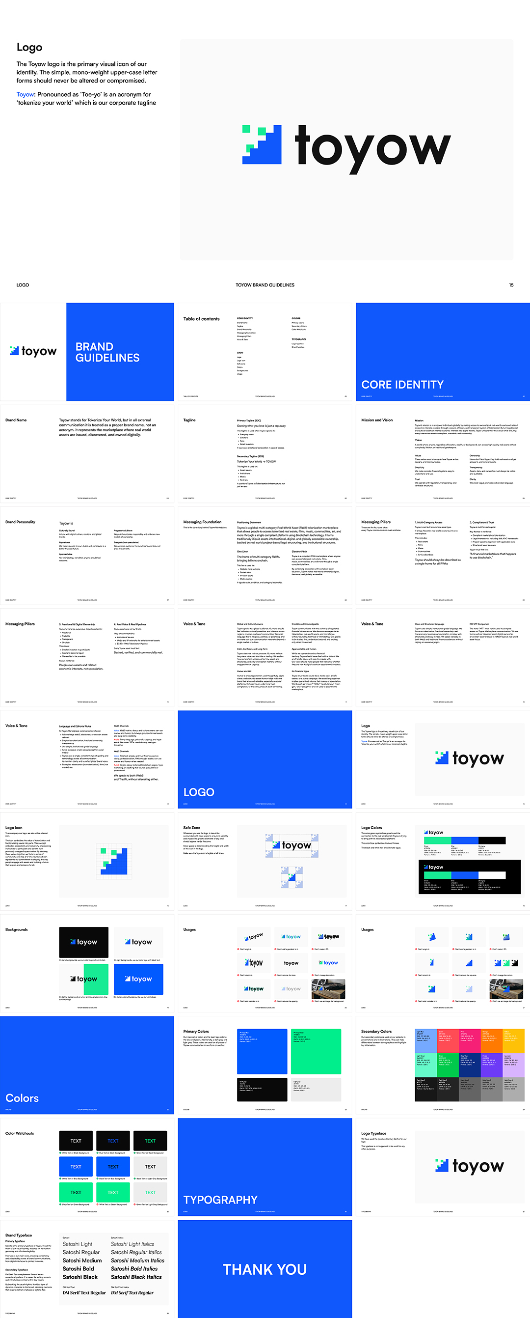 加拿大TOYOW金融品牌视觉规范