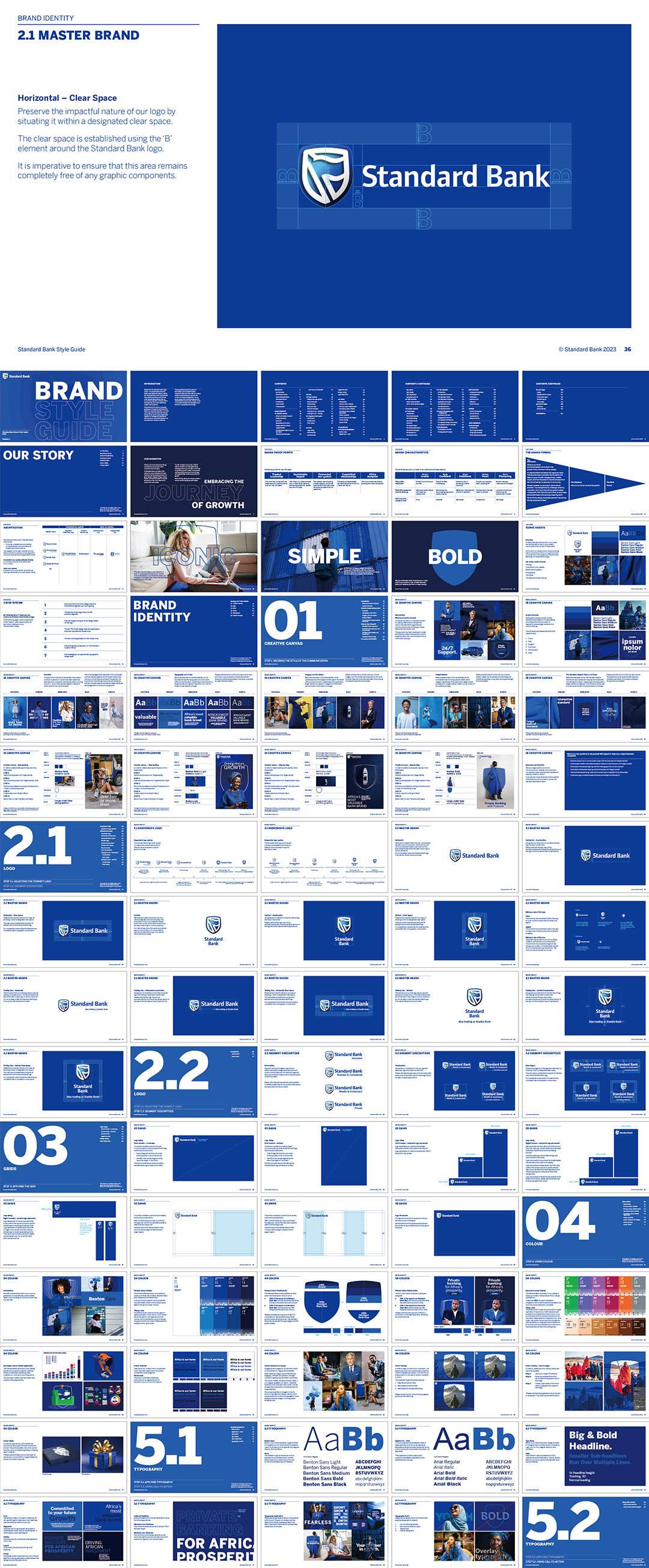 南非STANDARD BANK标准银行VI手册
